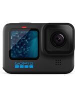 GoPro HERO 11 HyperSmooth Action Camera, 27MP with Improved Performance, 5.3K60/2.7K240 Video, Wi-Fi & Bluetooth Connectivity, 1720mAh Capacity Rechargeable Battery, Black