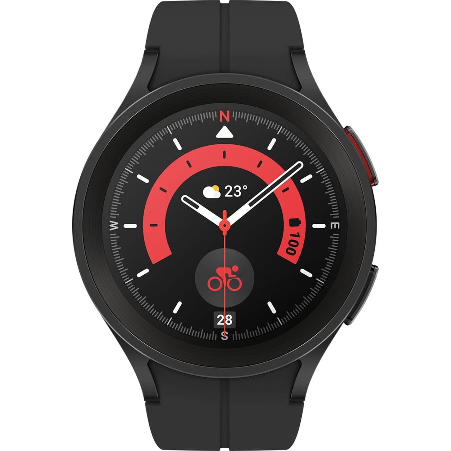 d8548cb45989470a9dfd2bb3e8bcc326b8e45f67_S200775799_1 Samsung Galaxy Watch 5 Pro 45mm R920 Black Titanium - Image 1