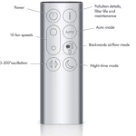 Dyson Purifier Cool Autoreact air purifier TP07 (White/Silver) - Image 4
