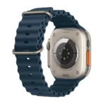 Apple Watch Ultra 2 [GPS + Cellular 49mm] Titanium Case with - Blue Ocean Band - Image 3