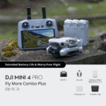 DJI Mini 4 Pro Fly More Combo Plus (DJI RC 2), Folding Mini-Drone 4K HDR Camera, 2 Extra Intelligent Batteries Plus for 45-Min Flight Time, MOIAT Certified - UAE Version - Image 8