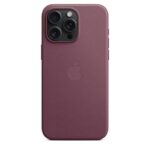 Apple iPhone 15 Pro FineWoven Case with MagSafe - Mulberry - Image 4