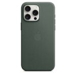 Apple iPhone 15 Pro FineWoven Case with MagSafe - Evergreen - Image 3