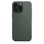 Apple iPhone 15 Pro FineWoven Case with MagSafe - Evergreen - Image 4