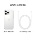 Apple iPhone 16 Pro Max - White Titanium 5G With FaceTime - Image 8