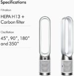 Dyson Purifier Cool™ Gen1 TP10 purifying fan (White/White) Air purifier | 2 year Dyson warranty | 454842-01 - UAE Version - Image 2