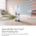 Dyson Purifier Hot + Cool™ Gen1 HP10 purifying fan heater (White/White) Heater + Air purifier | 2 year Dyson warranty | 454856-01 - UAE Version